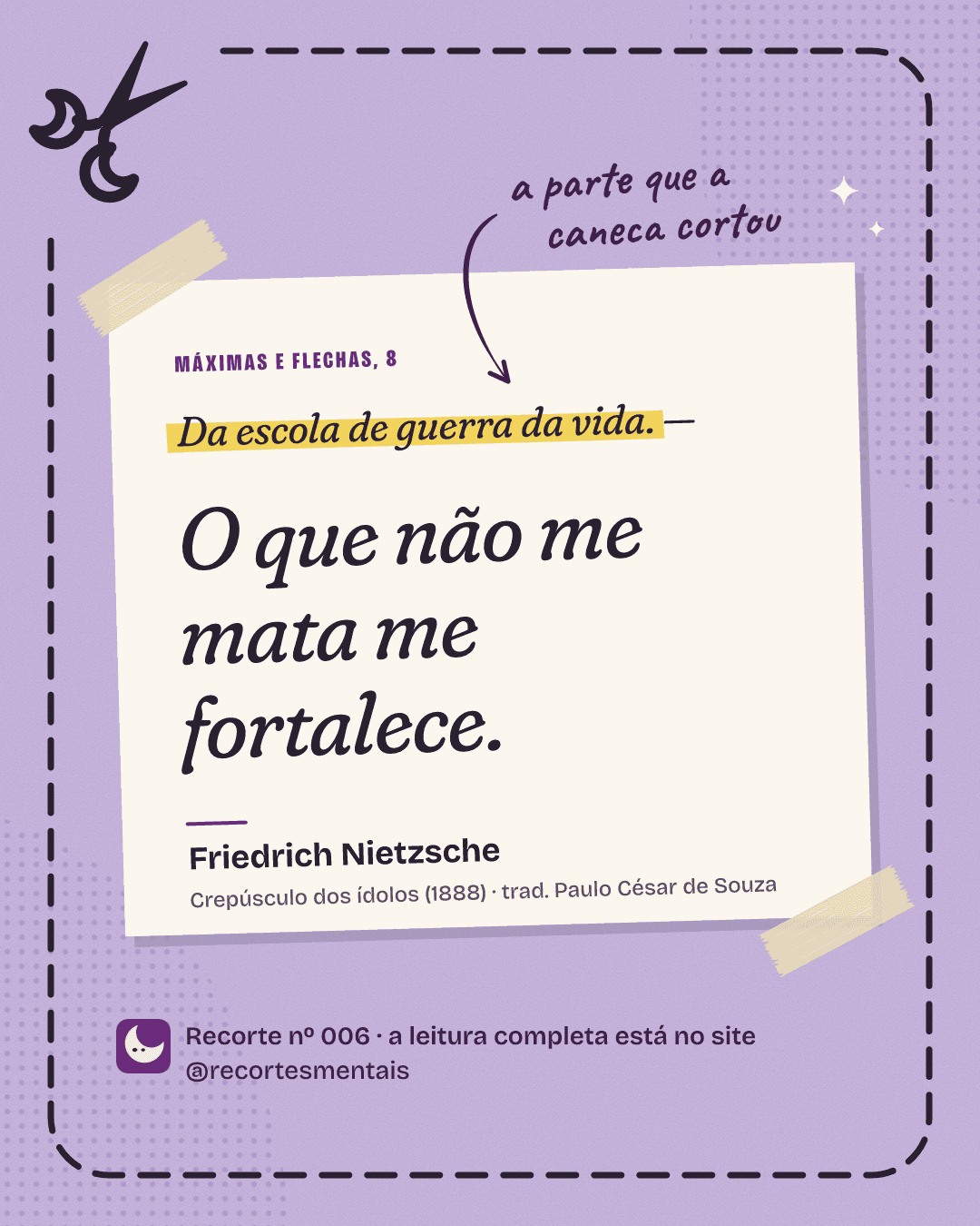Instagram · recorte-citação